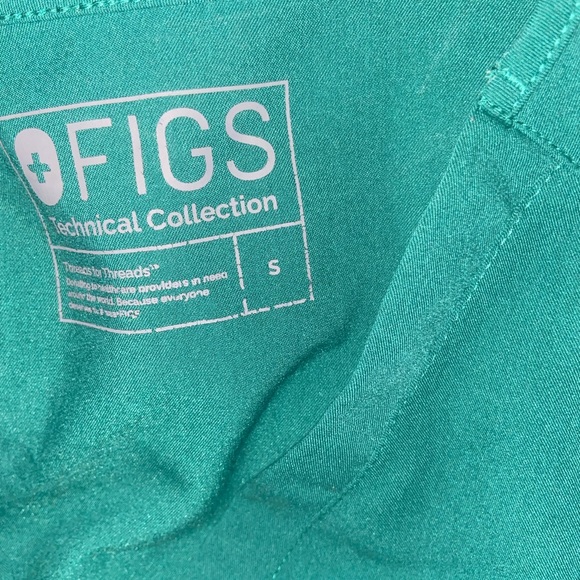 Hunter green figs set - Picture 2 of 3